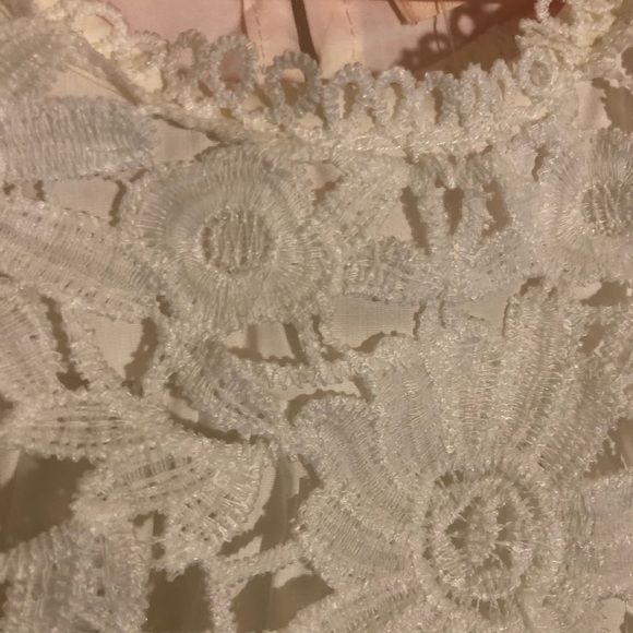 Darling Girls White Dress - Picture 4 of 6